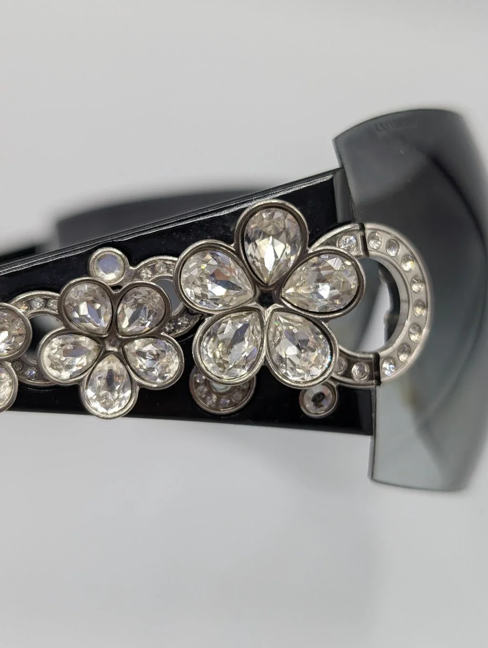 Bvlgari Black Shield Crystal Sunglasses